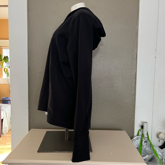 J.Crew Fitted Hoodie In Signature Flex Black Size XL Style BD667 Like New - Picture 4 of 16